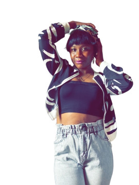 Veste Bomber Chic à Imprimé Abstrait