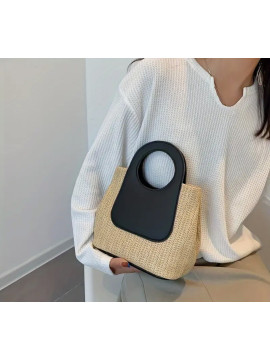 Sac en paille chic pour l’été