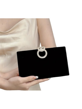 Sac de soirée élégant orné de strass