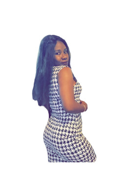 Robe courte moulante à col montant