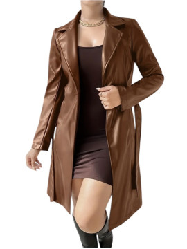 Veste similicuir automne hiver printemps