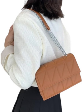 Sac à chaînes en cuir