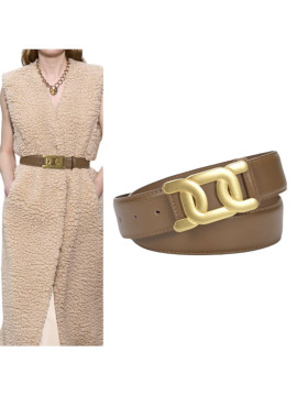 Ceinture fine couleur unie