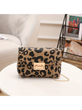 Mini sac imprimé léopard